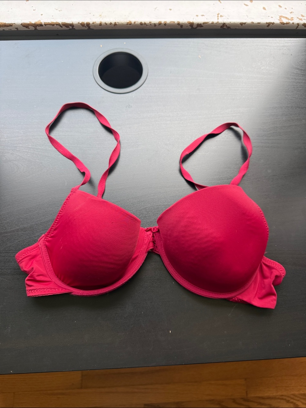 Women’s Fuchsia Molded T-Shirt Bra - Unbranded